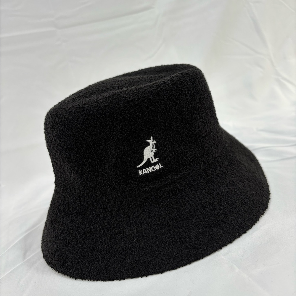 Kangol Black Bucket Hat